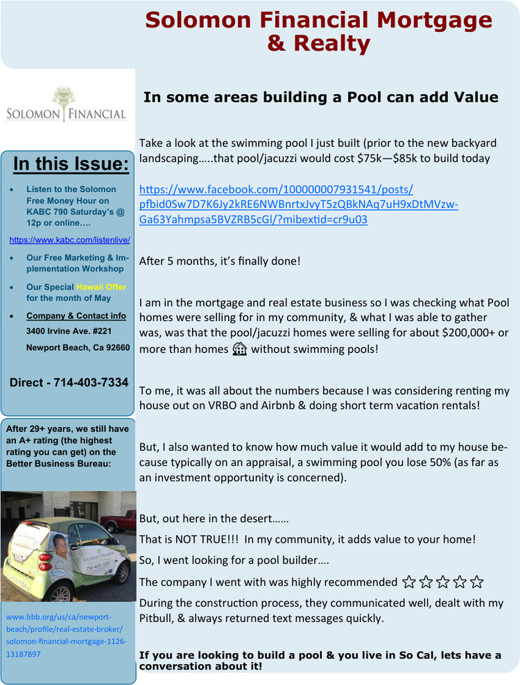 July 2025 eNewsletter - Tariffs & how they are affecting rates, CURRENT ZERO Cost loan Rates (w/our Match/Beat Guarantee), How to get to #1 on Google ($199 UNLIMITED classes), and the new law that went into effect Aug. 17th